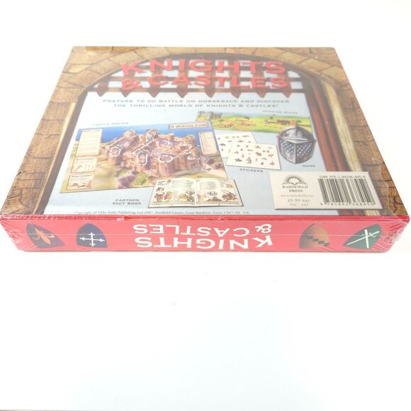 Knights and Castles - Fun Fact Book, Stickers, Giant Castle Poster - British UK - Picture 5 of 11